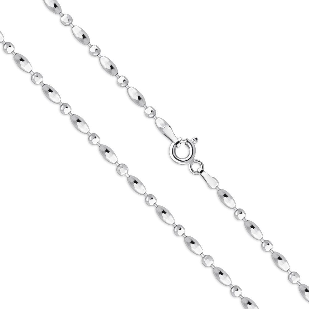 D/C alternate 1+1 oval beads chain-image