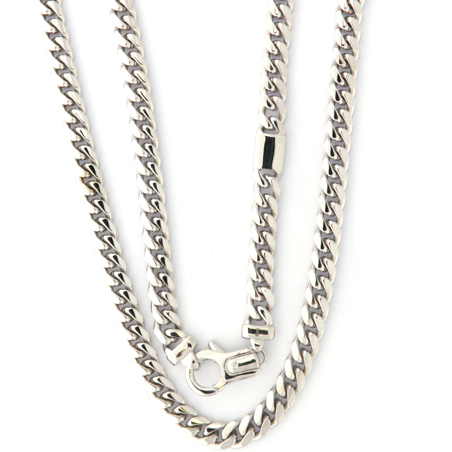 Necklace men's 1 small smooth element-image